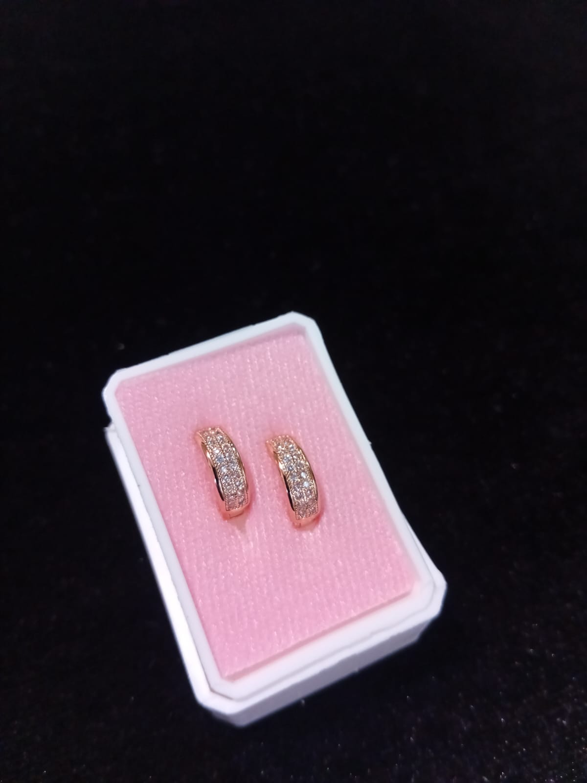 Arracada huggies oro laminado