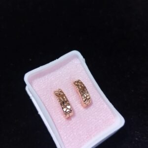 Arracada huggies oro laminado