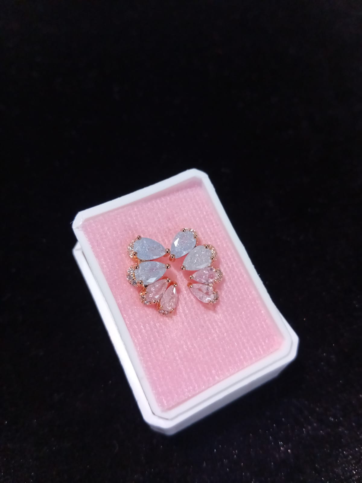 Arracada huggies oro laminado