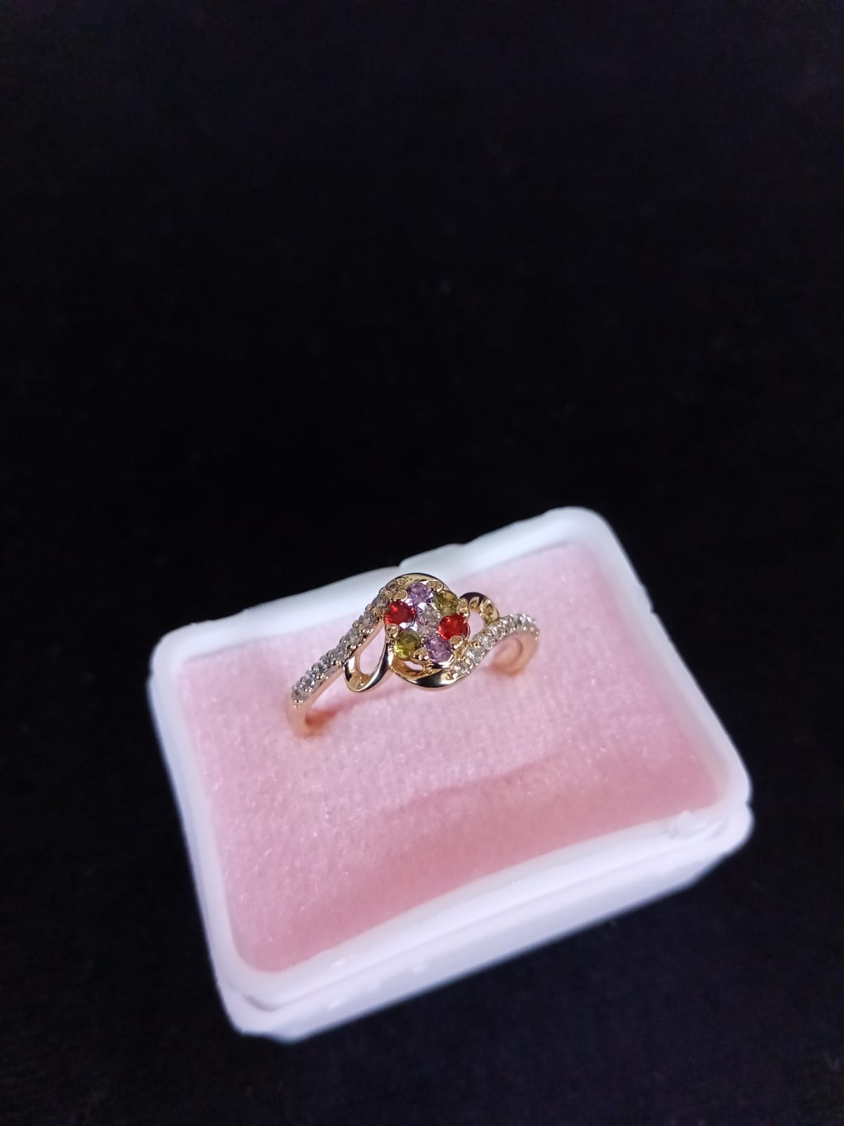 Anillo dama oro laminado