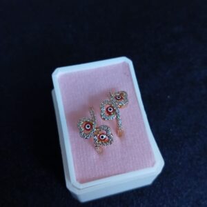 Arracada huggies oro laminado