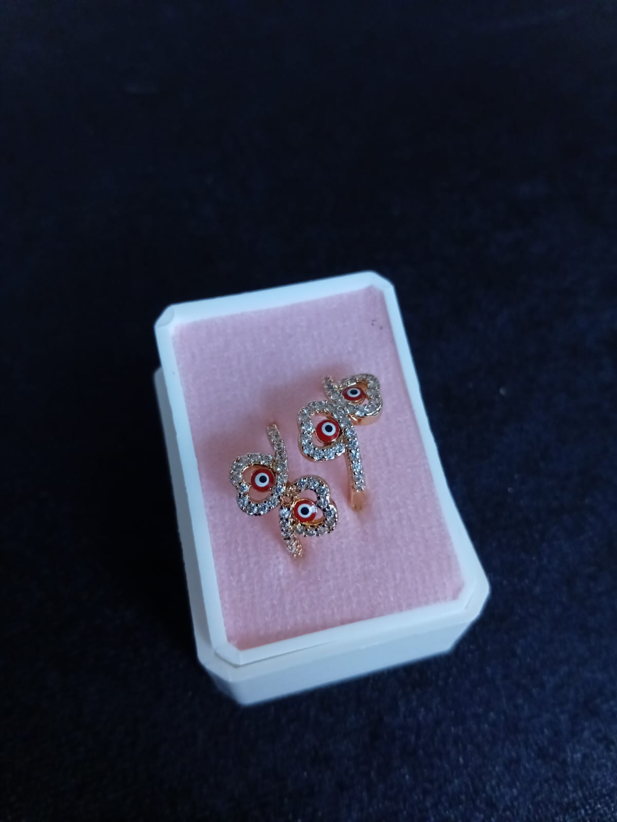 Arracada huggies oro laminado