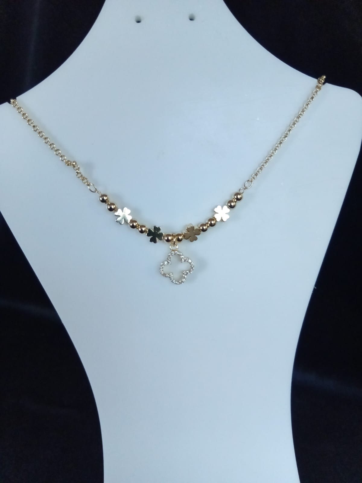 Gargantilla oro laminado