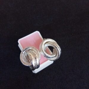 Arete chunky oro laminado