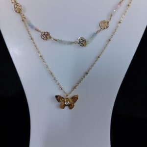 Gargantilla oro laminado