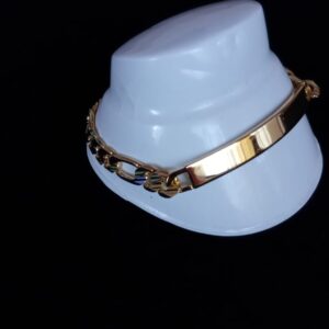 Esclava gruesa oro laminado