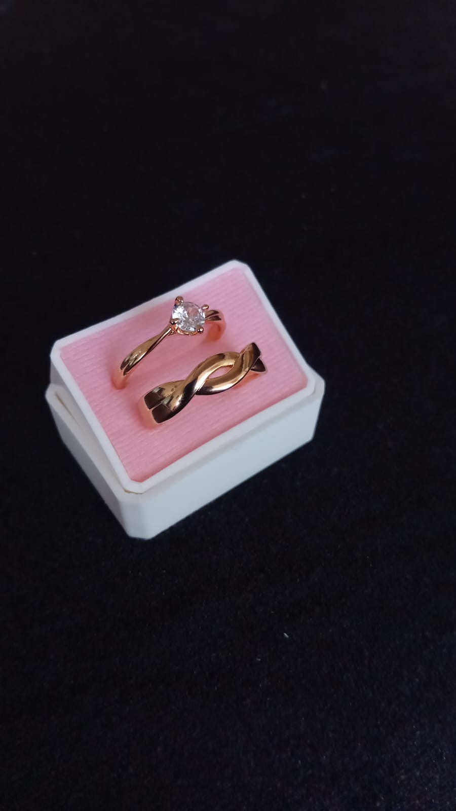 Anillo dama oro laminado