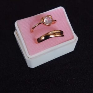 Anillo dama oro laminado