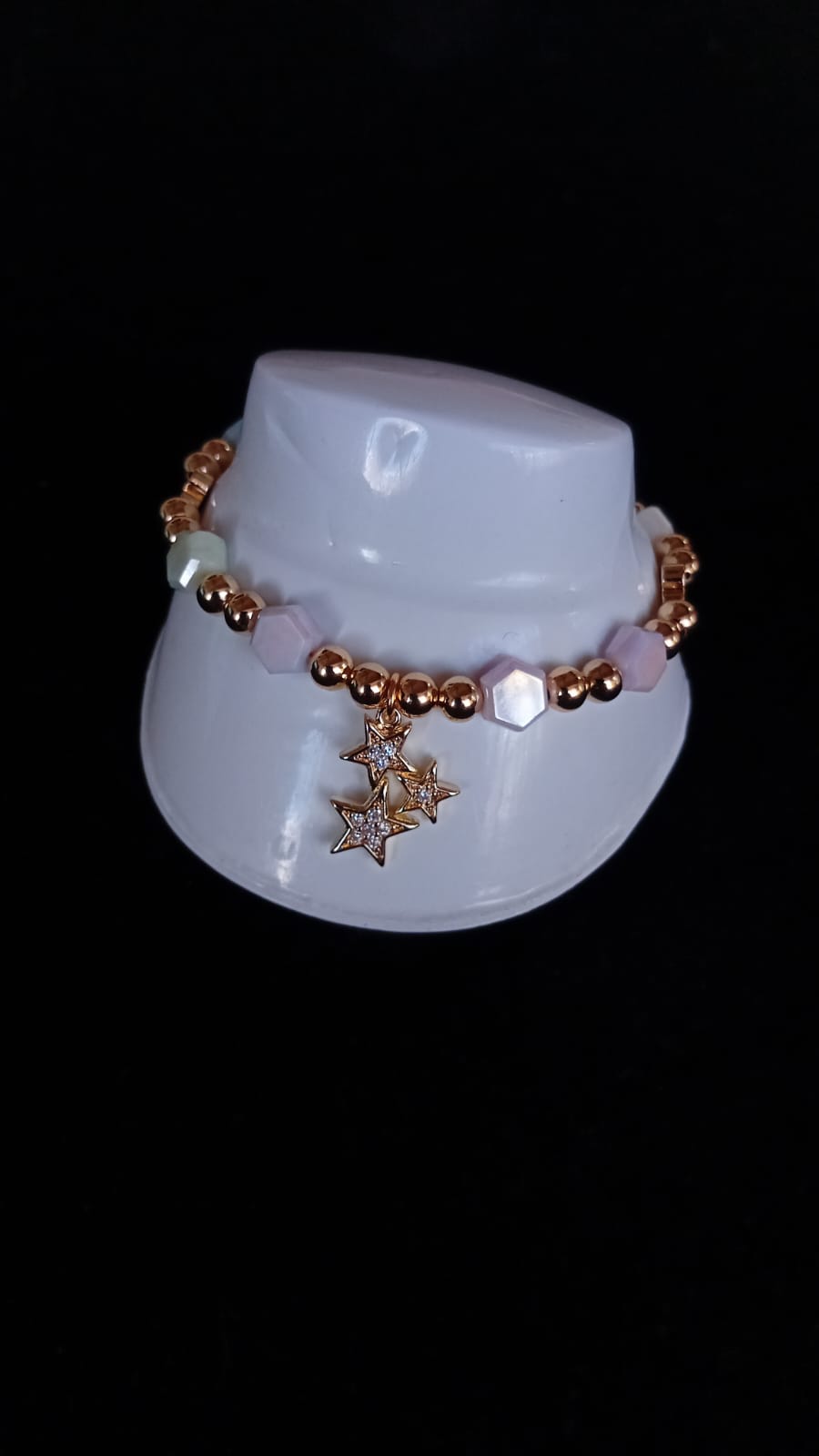 Pulsera ajustable oro laminado