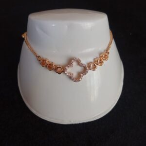 Pulsera ajustable oro laminado