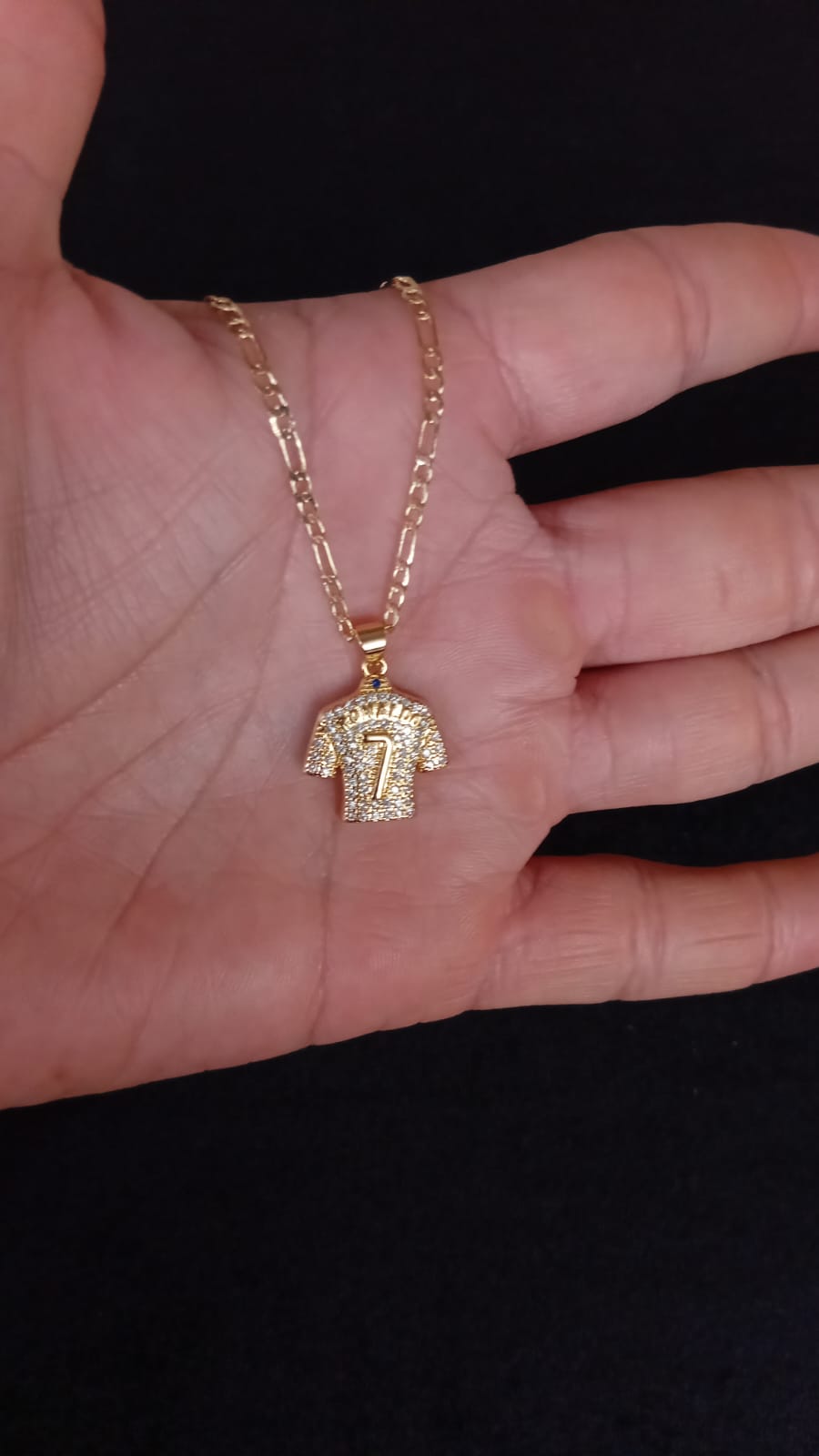 Dije oro laminado
