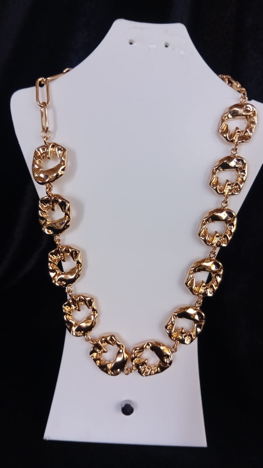 Gargantilla oro laminado