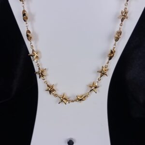 Garagantilla oro laminado