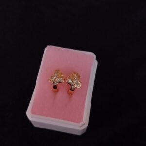 Arracada huggies oro laminado