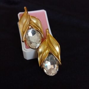 Arete chunky oro laminado