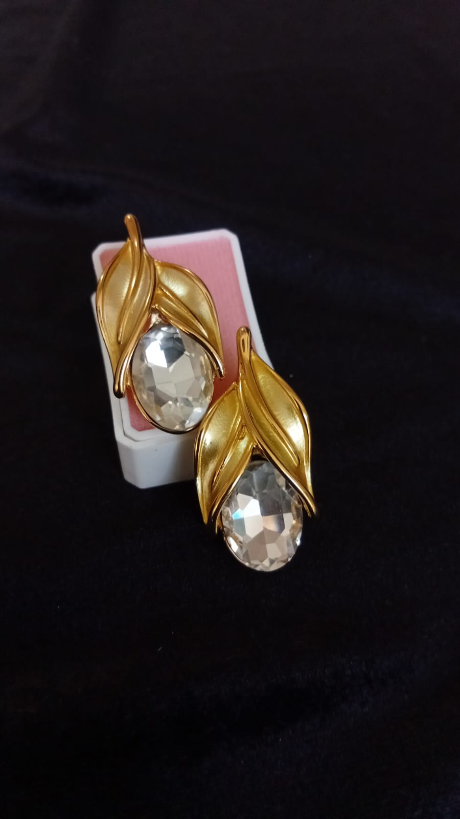 Arete chunky oro laminado