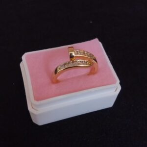 Anillo dama oro laminado