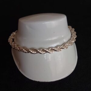 Pulsera mediana oro laminado