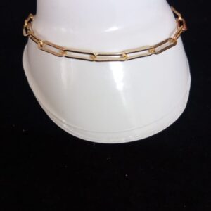 Pulsera mediana oro laminado