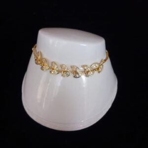 Pulsera ajustable oro laminado