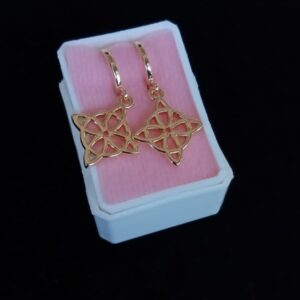 Arracada huggies oro laminado