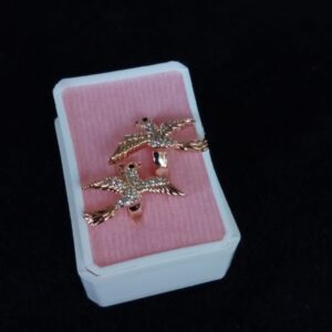 Arracada huggies oro laminado