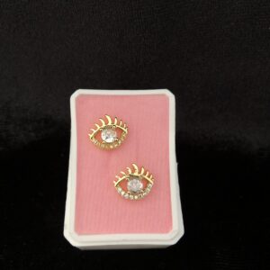 Broquel reforzado oro laminado