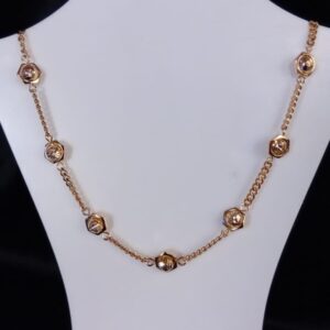 Gargantilla oro laminado