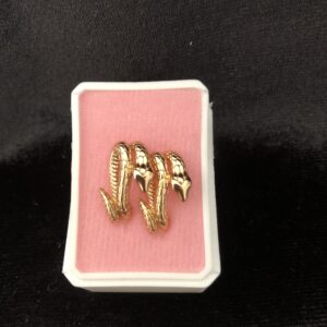 Arracada huggies oro laminado