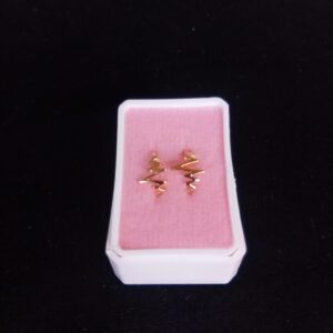 Arracada huggies oro laminado