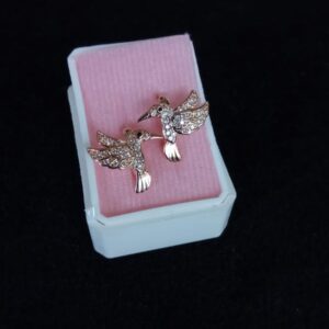 Arracada huggies oro laminado