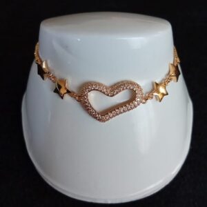 Pulsera ajustable oro laminado