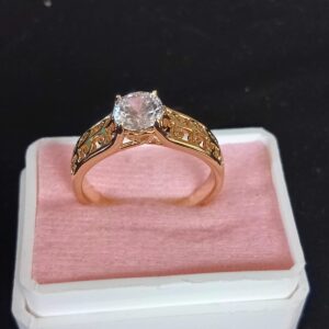 Anillo dama oro laminado