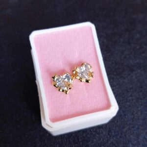 Broquel reforzado oro laminado