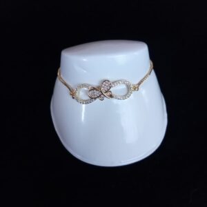 Pulsera ajustable oro laminado