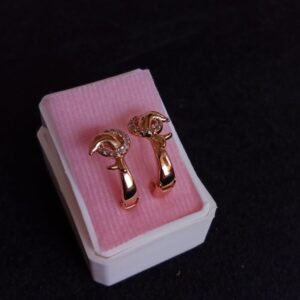 Arracada Huggies oro laminado