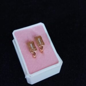 Arracada Huggies oro laminado