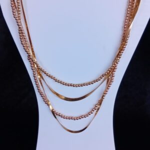 Gargantilla oro laminado