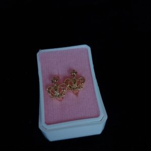 Arracada Huggies oro laminado