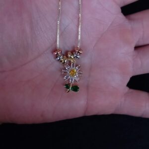 Dije semanario oro laminado