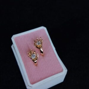 Arracada Huggies oro laminado