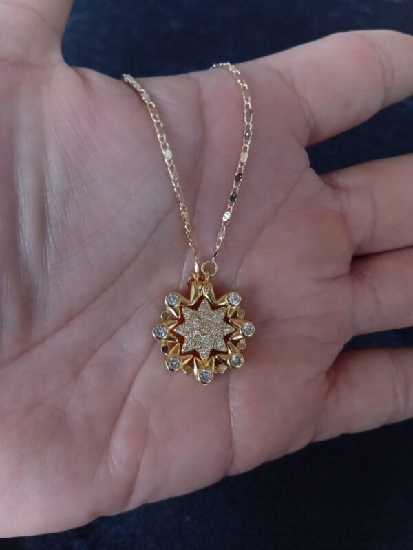 Dije oro laminado