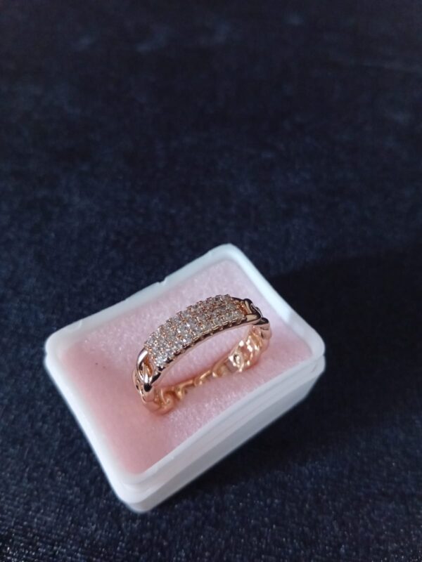 Anillo dama oro laminado