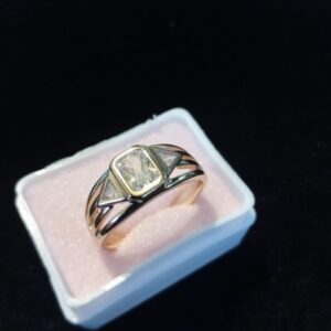 Anillo caballero oro laminado