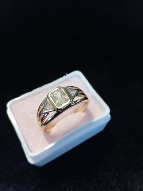 Anillo caballero oro laminado