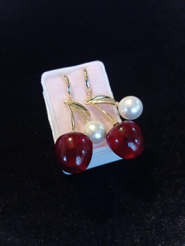 Arete tendencia oro laminado