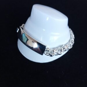 Esclava gruesa oro laminado