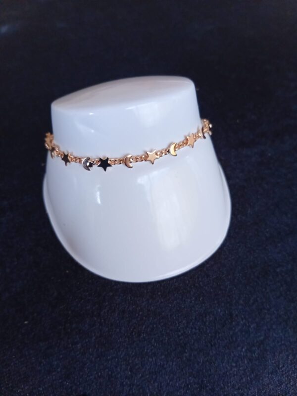 Pulsera ajustable oro laminado