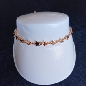Pulsera ajustable oro laminado