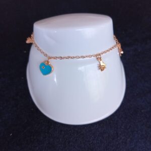 Pulsera ajustable oro laminado